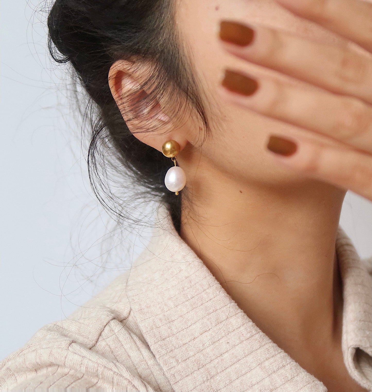 Pearl Drop Earrings