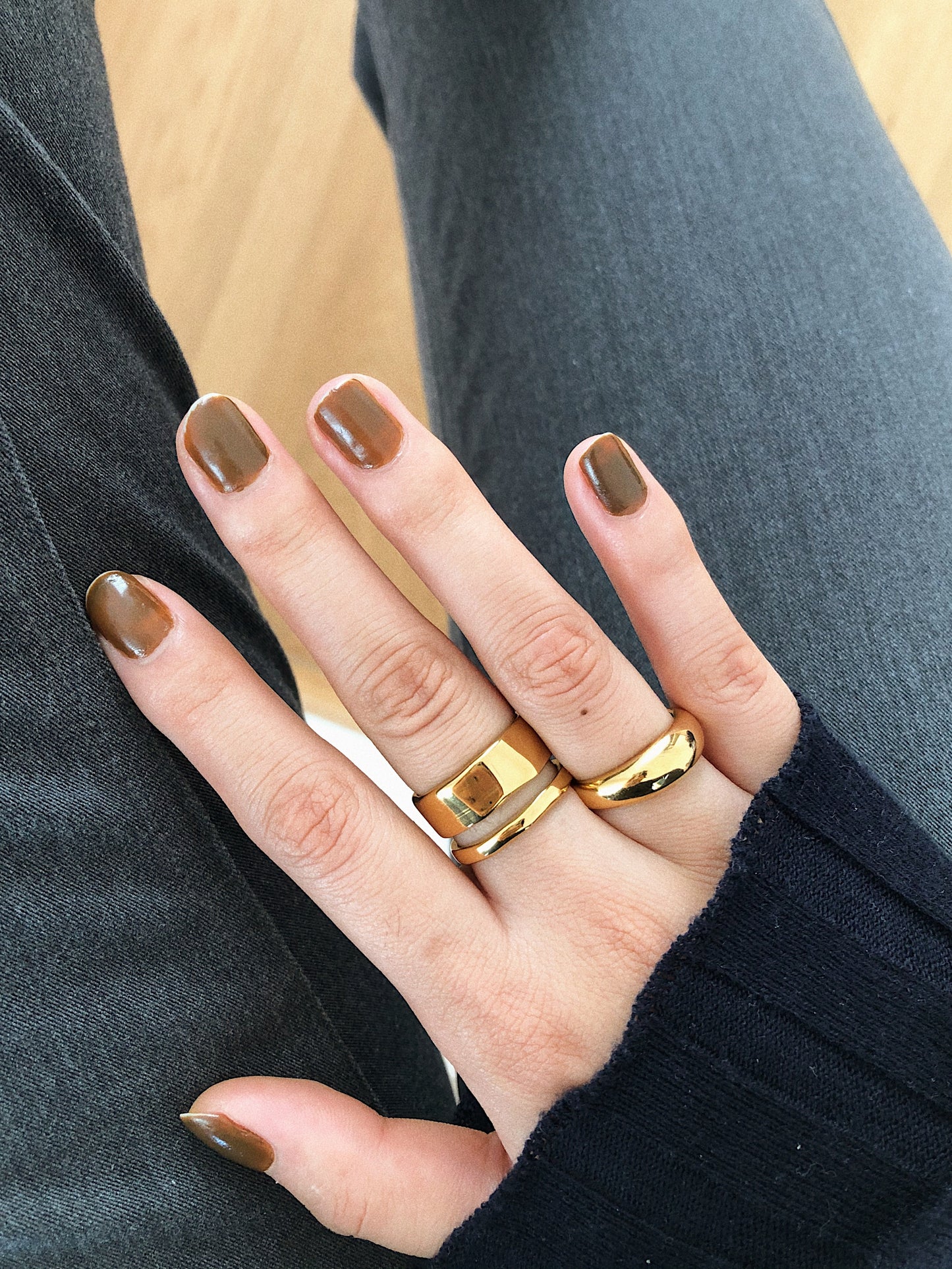 Gold Duet Ring