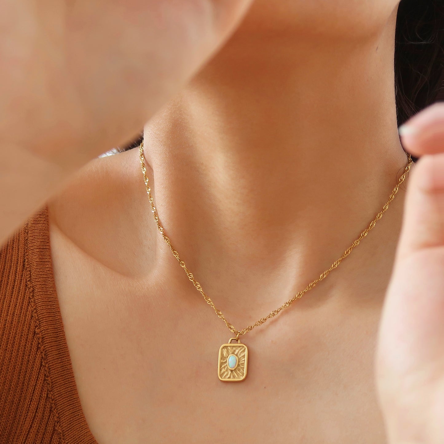 Sunbeam Pendant Necklace