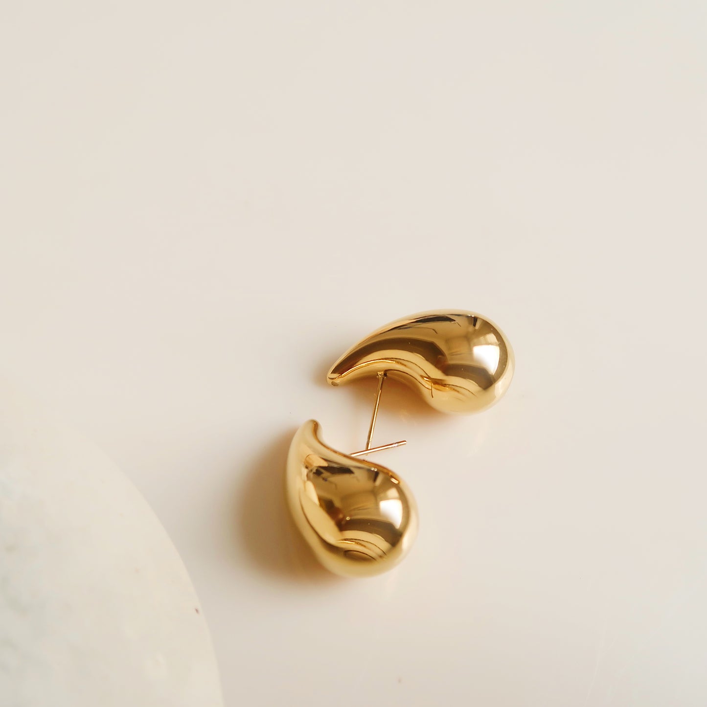 Teardrop Hoop Earrings