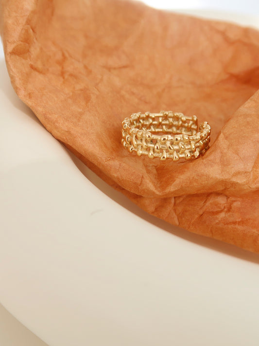 Rattan Band Ring